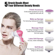 Load image into Gallery viewer, 5 n 1 Facial scrub massager
