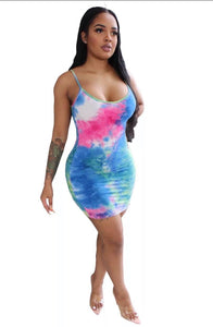 Tie dye dress